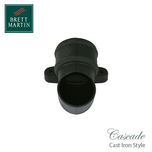 Image of Cascade Cast Iron Style Black 105mm Round Shoe