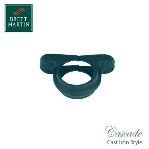 Product image for Cascade Cast Iron Style 68mm Plastic Downpipe Clip (Green)