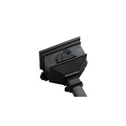 Product image for Cascade Cast Iron Style 65mm & 68mm Small Hopper With Lion (Green)