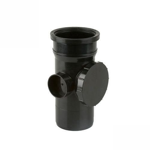 Product image for Cascade Cast Iron Style 110mm Plastic Access Pipe (Green)
