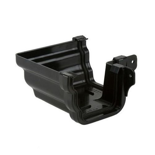 Product image for Brett Martin Plastic Guttering Ogee Prostyle 90 Degree External Angle 106mm - Black