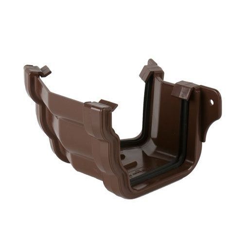Product image for Brett Martin Plastic Guttering Ogee Prostyle 150 Degree External Angle 106mm Brown