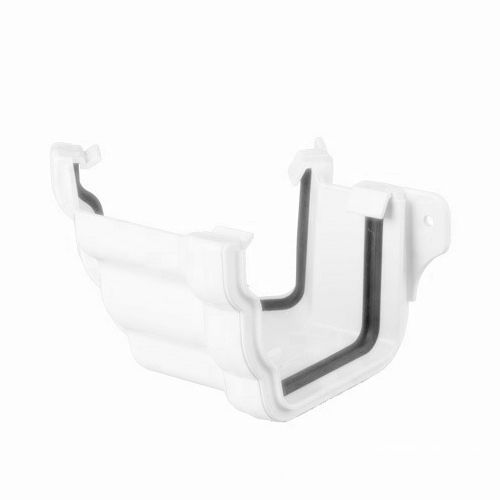 Product image for Brett Martin Plastic Guttering Ogee Prostyle 45 Degree External Angle Arctic White