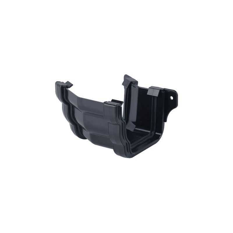 Image of Brett Martin Plastic Guttering Ogee Prostyle Anthracite Grey 45 Degree External Angle