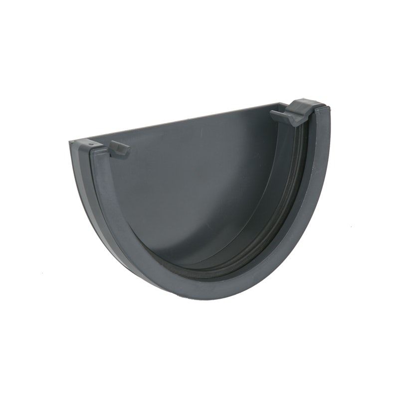 Product image for Brett Martin Plastic Guttering Deepstyle External 115mm - Anthracite Grey