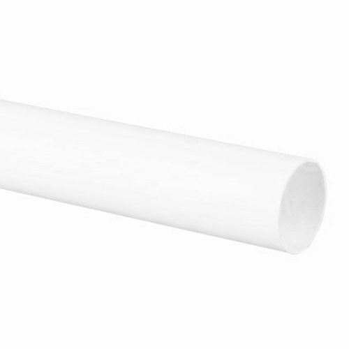 Product image for Brett Martin Plastic Guttering Round Style Downpipe 4m Length 68mm - Arctic White