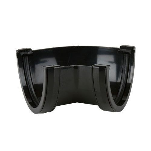 Product image for Brett Martin Plastic Guttering Deepstyle Special Fabricated Angle 115mm - Black
