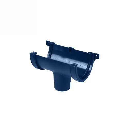 Product image for Cascade Cast Iron Style 115mm Plastic Deepstyle Running Outlet - Blue