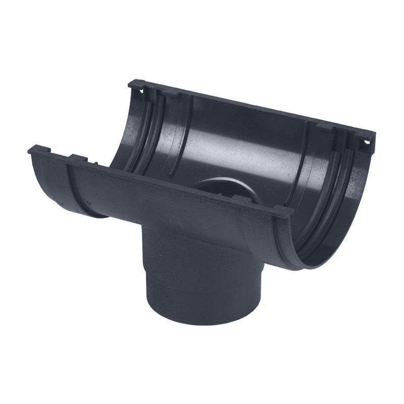 Product image for Cascade Cast Iron Style Anthracite Grey 170mm Deepstyle Running Outlet