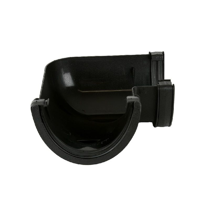 Product image for Cascade Cast Iron Style Black 170mm Deepstyle 90 Deg Angle