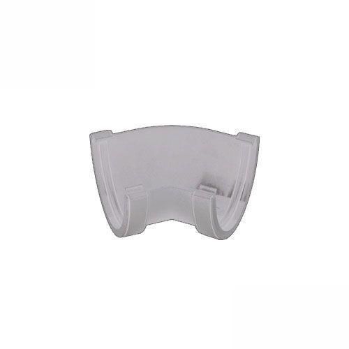 Product image for Cascade Iron Style 115mm Plastic Deepstyle 135dg Angle - White