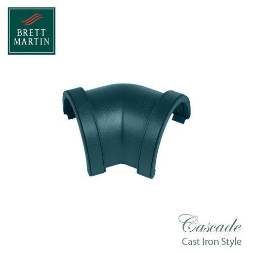 Product image for Cascade Iron Style 115mm Plastic Deepstyle 135dg Angle - Green