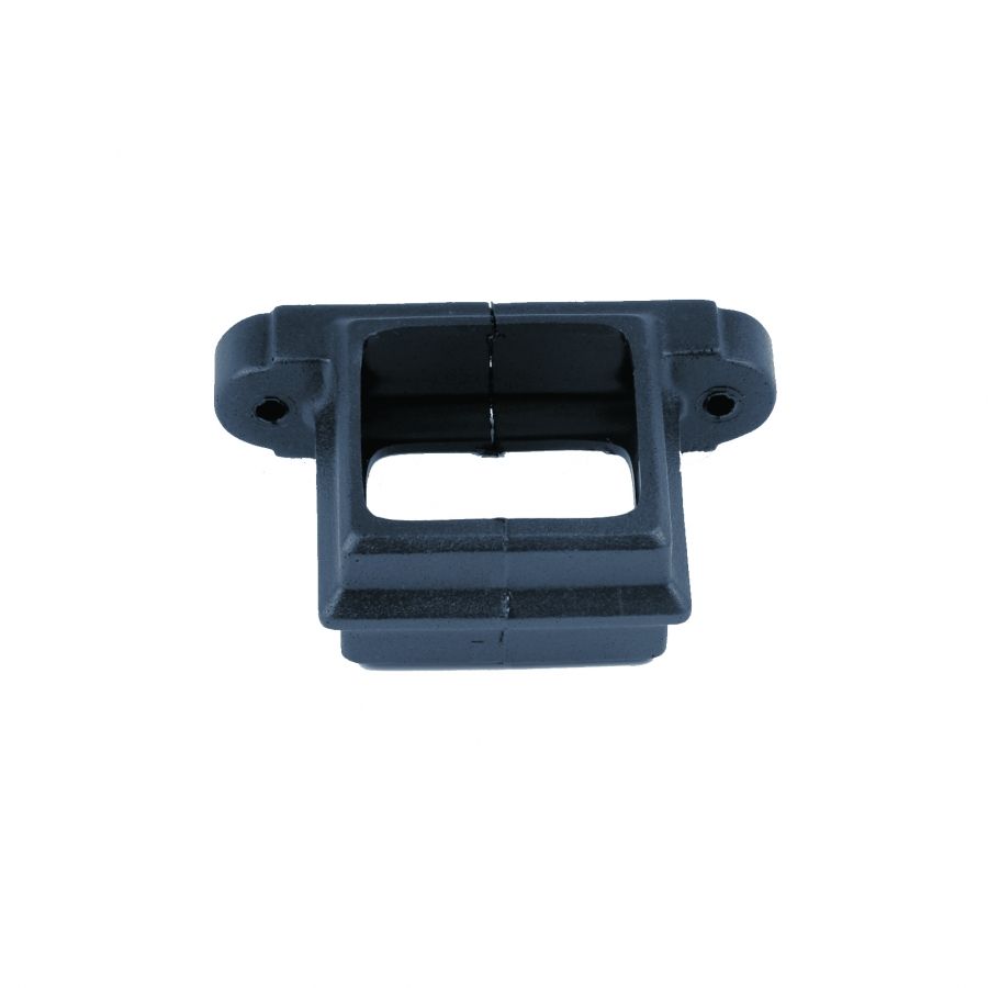 Product image for Cast Iron Style Square Downpipe 65mm Clip - Anthracite Grey