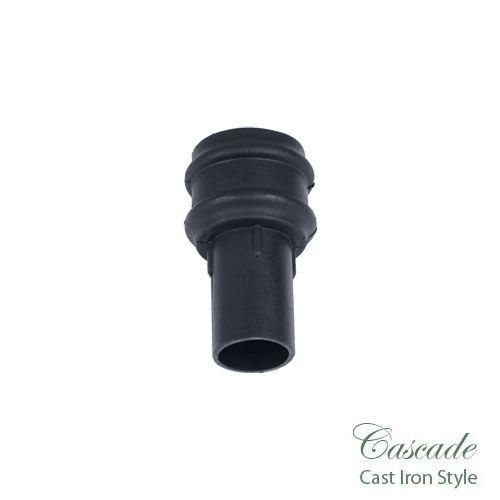 Product image for Cascade Cast Iron Style 68mm Plastic Plain Coupler - Grey