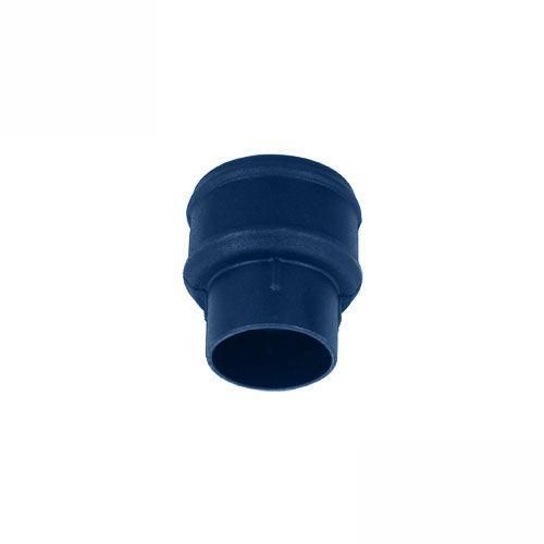 Product image for Cascade Cast Iron Style 105mm Plastic Round Plain Coupler (Blue)