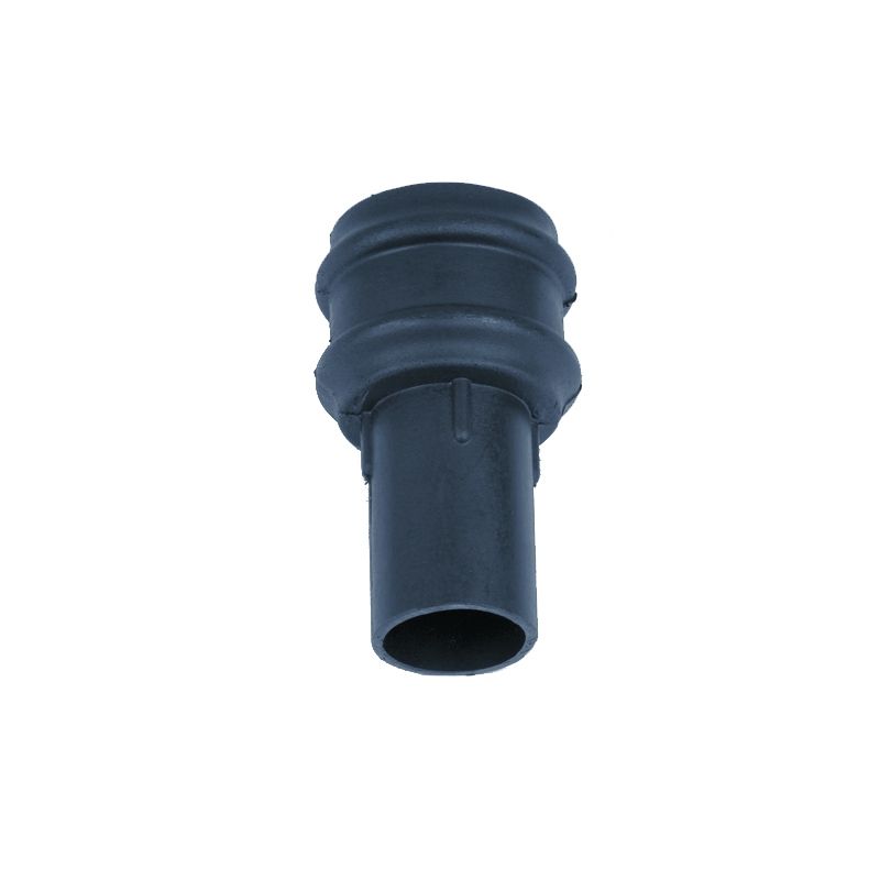 Product image for Cascade Cast Iron Style Anthracite Grey 105mm Round Pipe Coupler