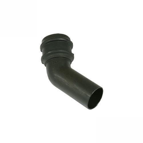 Product image for Cascade Cast Iron Style 68mm Plastic 135dg Bend - Black