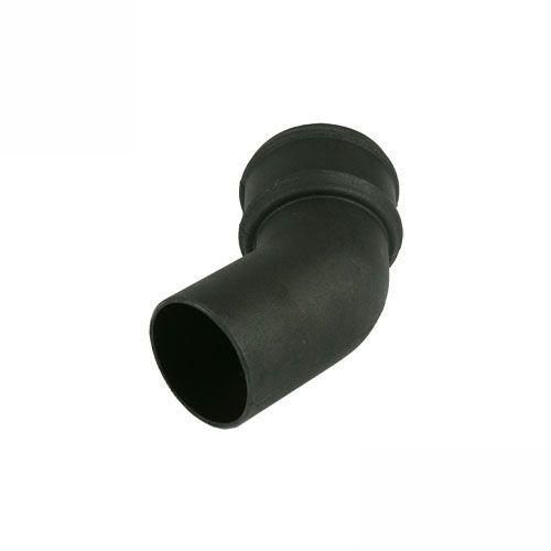 Product image for Cascade Cast Iron Style Black 105mm Round 135 Deg Bend