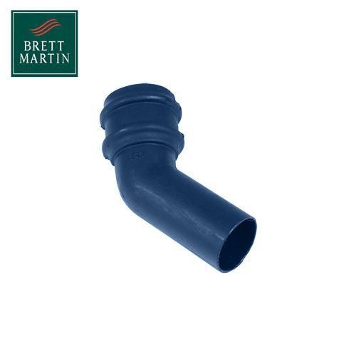 Product image for Cascade Cast Iron Style 68mm Plastic 135dg Bend - Blue