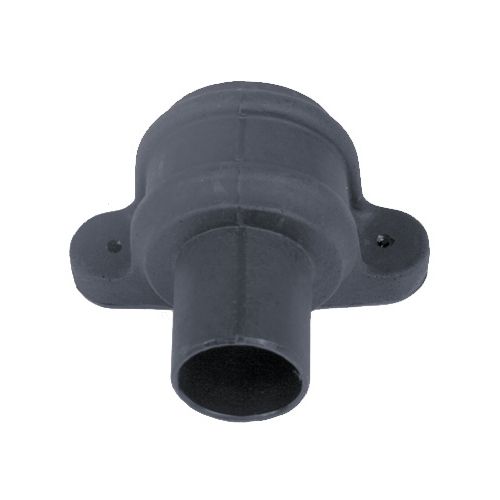 Product image for Cast Iron Style Round Downpipe Coupler & Lugs 68mm - Anthracite Grey
