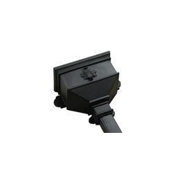 Product image for Cascade Cast Iron Style 65mm & 68mm Small Hopper With Leaf (Sand)