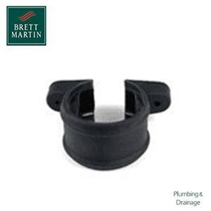 Image of Cascade Cast Iron Style 110mm Optional Socket Shroud With Lugs (Black)