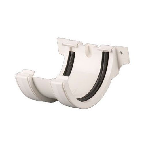Product image for Brett Martin Plastic Guttering Half Round Style Union Bracket 112mm - White