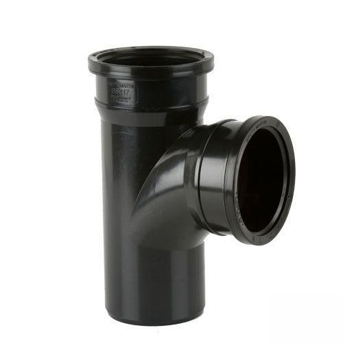 Product image for Cascade Cast Iron Style 110mm 92.5dg Double Socket Plain Branch White