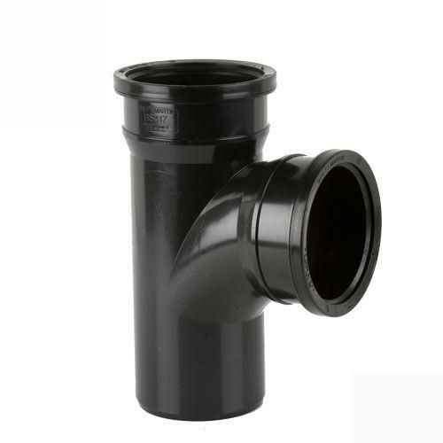 Product image for Cascade Cast Iron Style 110mm 92.5dg Double Socket Plain Branch Sand