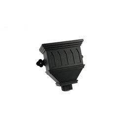Product image for Cascade Cast Iron Style 100mm x 75mm Bath Hopper Windowed (Green)