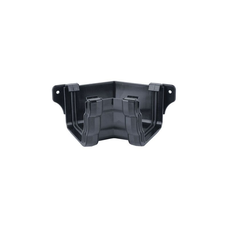 Product image for Brett Martin Plastic Guttering Ogee Prostyle Anthracite Grey 45 Degree Internal Angle