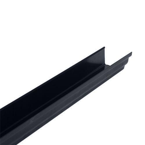Product image for Cascade Cast Iron Style 106mm x 2m Plastic Prostyle Guttering - Grey