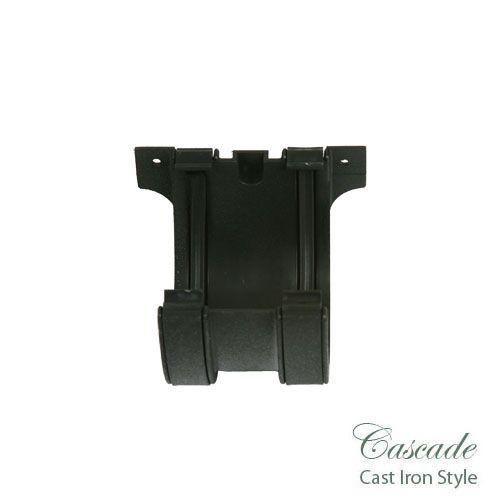 Product image for Cascade Cast Iron Style 115mm Plastic Deepstyle Union Bracket - Black