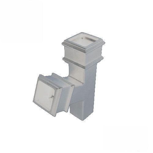 Product image for Cascade Cast Iron Style 65mm Plastic 112.5dg Branch - White