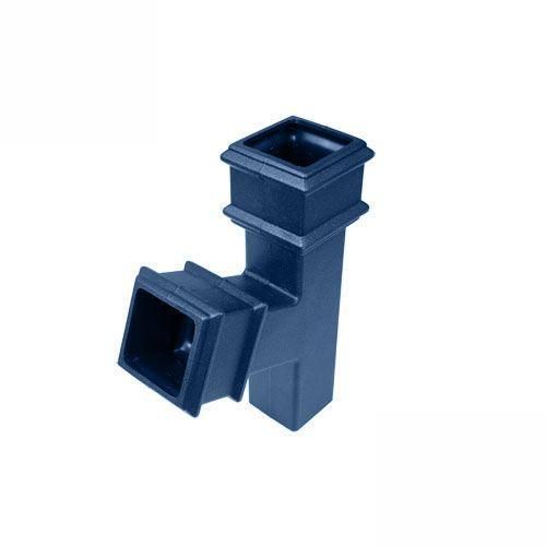 Product image for Cascade Cast Iron Style 65mm Plastic 112.5dg Branch - Blue