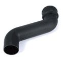 Product image for Cascade Cast Iron Style Black 105mm Round 380mm Offset Bend