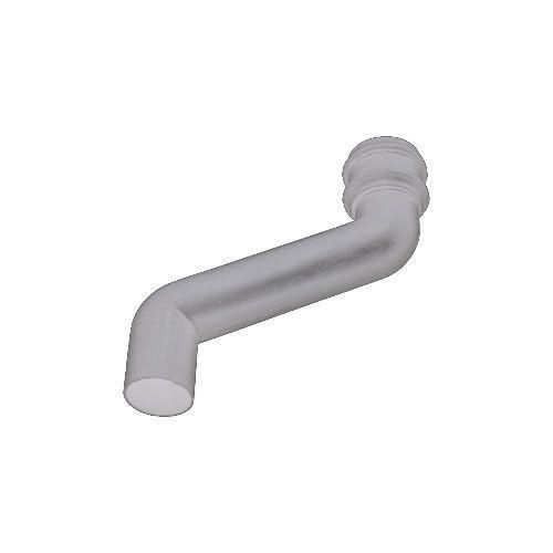 Product image for Cascade Cast Iron Style 230mm Round Downpipe Offset Bend - White