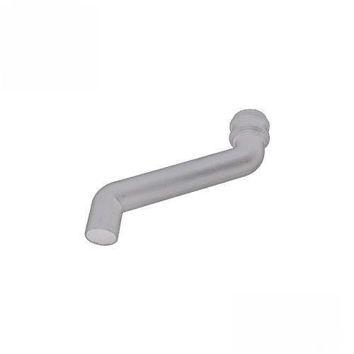 Product image for Cascade Cast Iron Style 305mm Round Downpipe Offset Bend - White