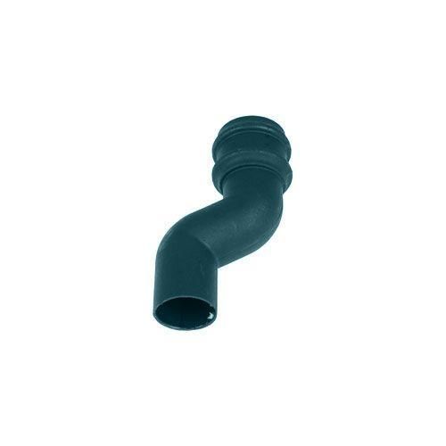 Product image for Cascade Cast Iron Style 68mm Round Downpipe 75mm Offset Bend (Green)