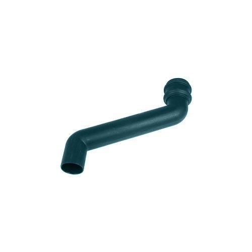 Product image for Cascade Cast Iron Style 305mm Round Downpipe Offset Bend - Green
