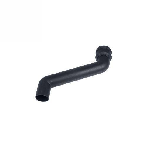Product image for Cascade Cast Iron Style 305mm Round Downpipe Offset Bend - Grey