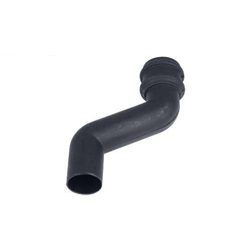 Product image for Cascade Cast Iron Style 105mm Plastic Round 150mm Offset Bend Grey