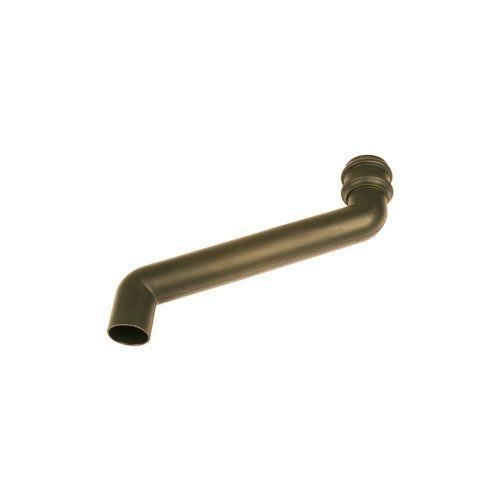 Product image for Cascade Cast Iron Style 380mm Round Downpipe Offset Bend - Sand
