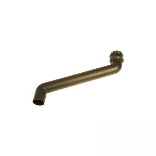 Product image for Cascade Cast Iron Style 105mm Plastic Round 455mm Offset Bend (Sand)