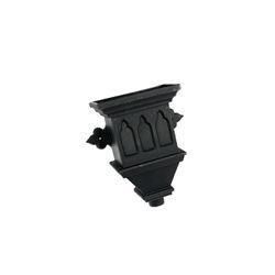 Image of Cascade Cast Iron Style 65mm & 68mm Gothic Hopper (Grey)