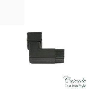 Product image for Cascade Cast Iron Style Black 100mm x 75mm 112.5 Deg Spigot Bend