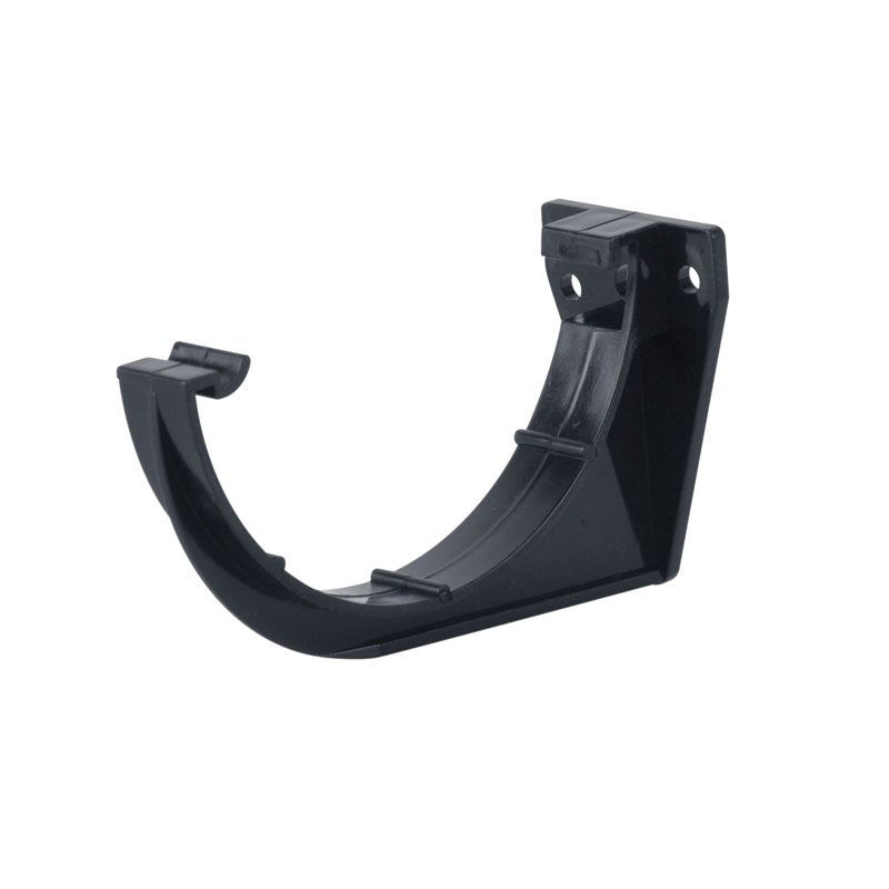 Product image for Brett Martin Plastic Guttering Half Round Fascia Bracket 112mm - Anthracite Grey
