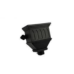 Product image for Cascade Cast Iron Style 105mm Bath Hopper Windowed (Sand)