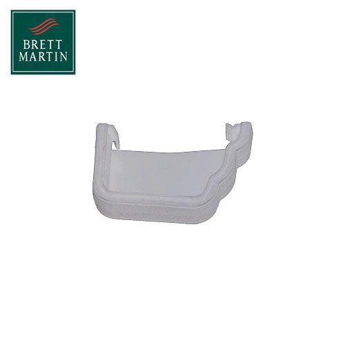 Product image for Cast Iron Style 106mm Prostyle External Stopend R/H - White