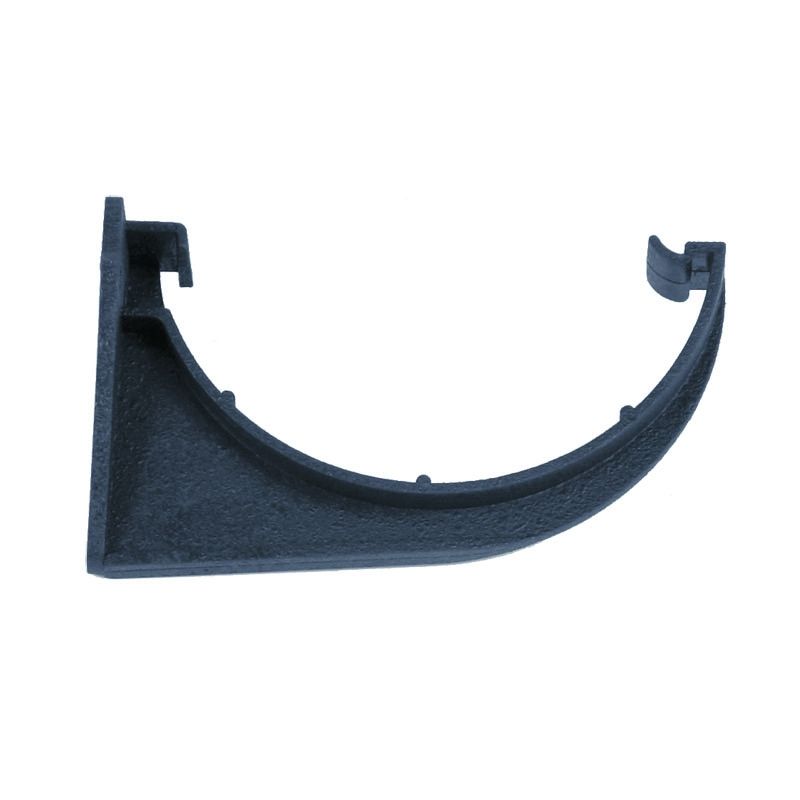 Product image for Cast Iron Style Gutter 112mm Half Round Fascia Bracket Anthracite Grey